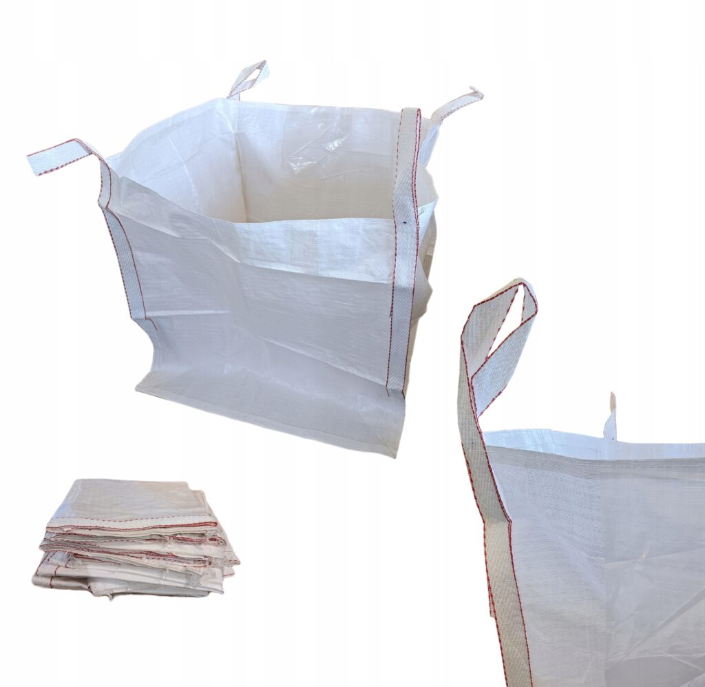 Worek BIG BAG MOCNY na gruz zboże liście piasek cement 90x90x120
