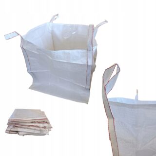 Worek BIG BAG MOCNY na gruz zboże liście piasek cement 90x90x120